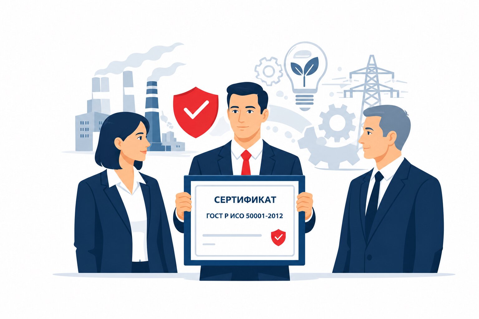 Оформление сертификата ГОСТ Р ИСО 50001-2012 в Сочи и по всему муниципальному образованию города-курорта Сочи Краснодарского края