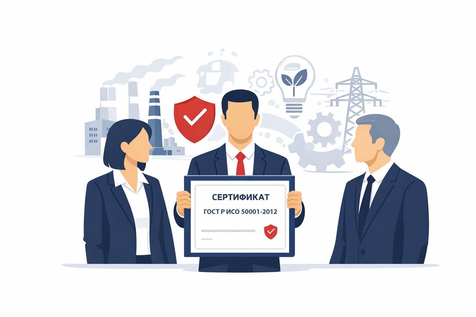 Оформление сертификата ГОСТ Р ИСО 50001-2012 в Сочи и по всему муниципальному образованию города-курорта Сочи Краснодарского края