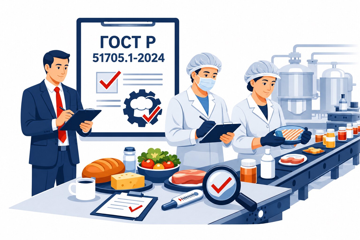 Оформление ГОСТ Р 51705.1 2024 ХАССП в Сочи